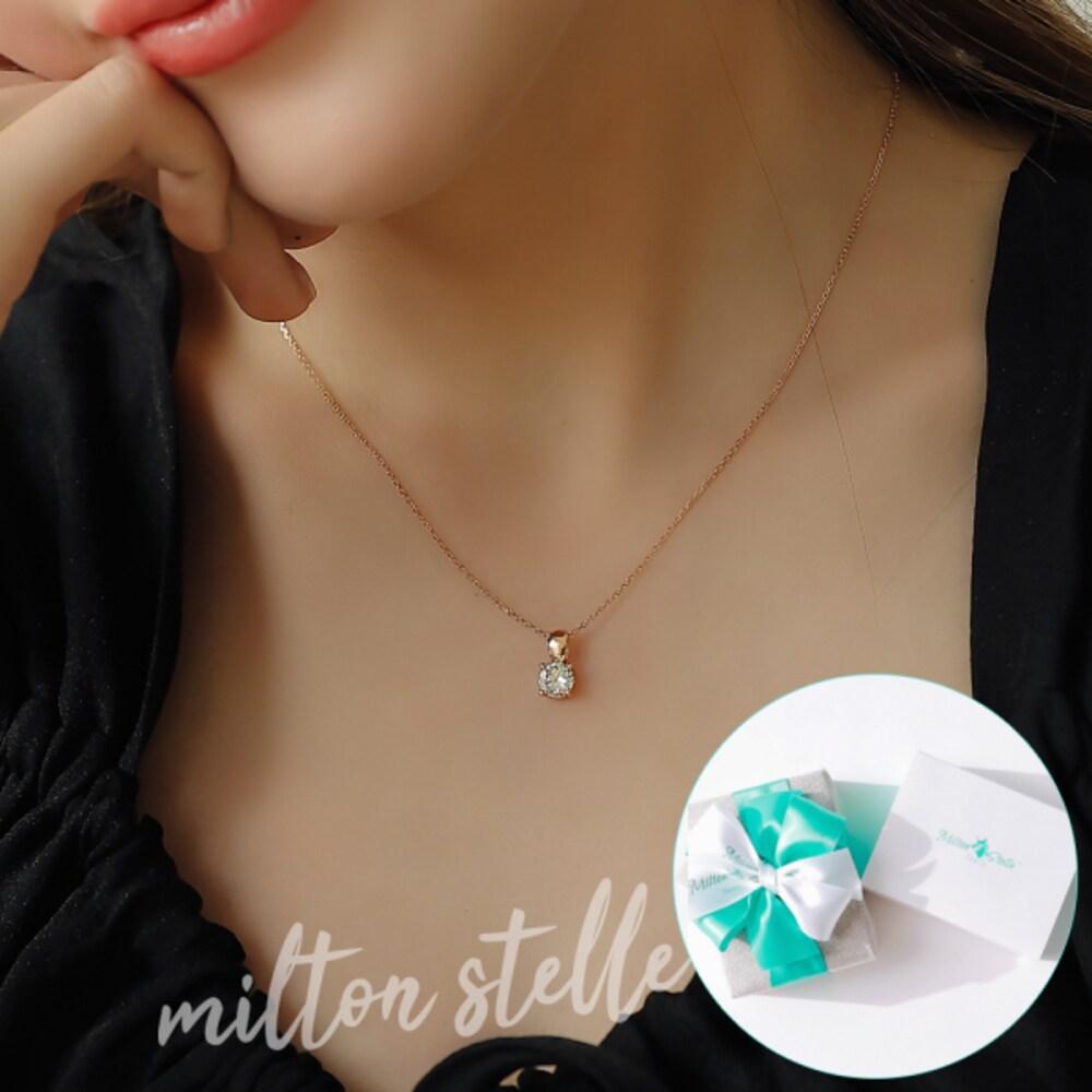 [92.5 Silver/Tutto Di Me] Fresca 925 Silver Necklace+Handmade+