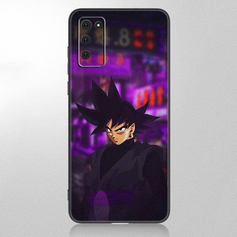 Japan Anime Sohn Goku Fall Für Samsung Galaxy A12 A02S A22 A32 A52 A72 A71 A51 A41 A31 A21 A11 A50 A70 a10S A20S Schwarz Soft Cover