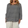 Women's O-Neck 3/4 Sleeve Printed Top T-shirt