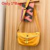 Korean Style Small Shell Shaped Shoulder Bag With Zipper Closure For Commuting