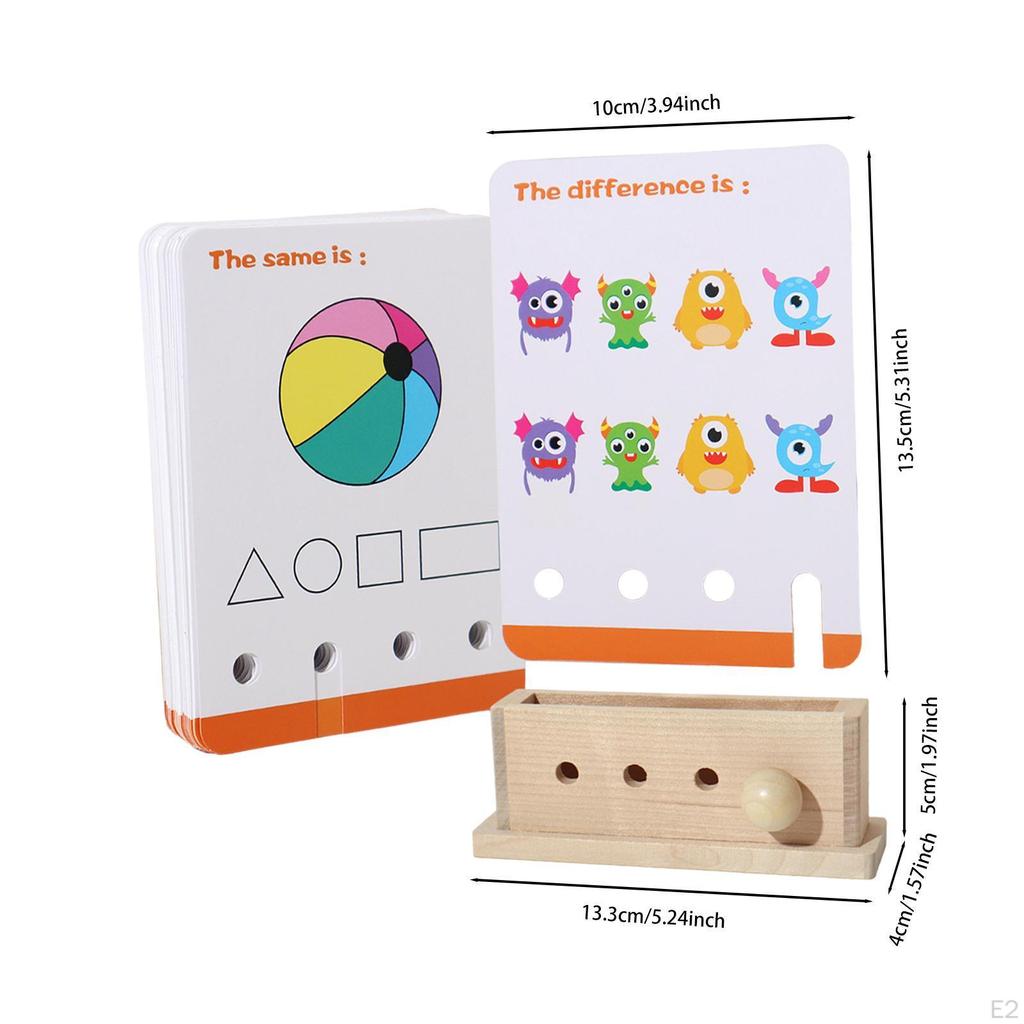 Color Sorting Shape Sorter Toy Recognition Patience Montessori Pattern Brain Teaser