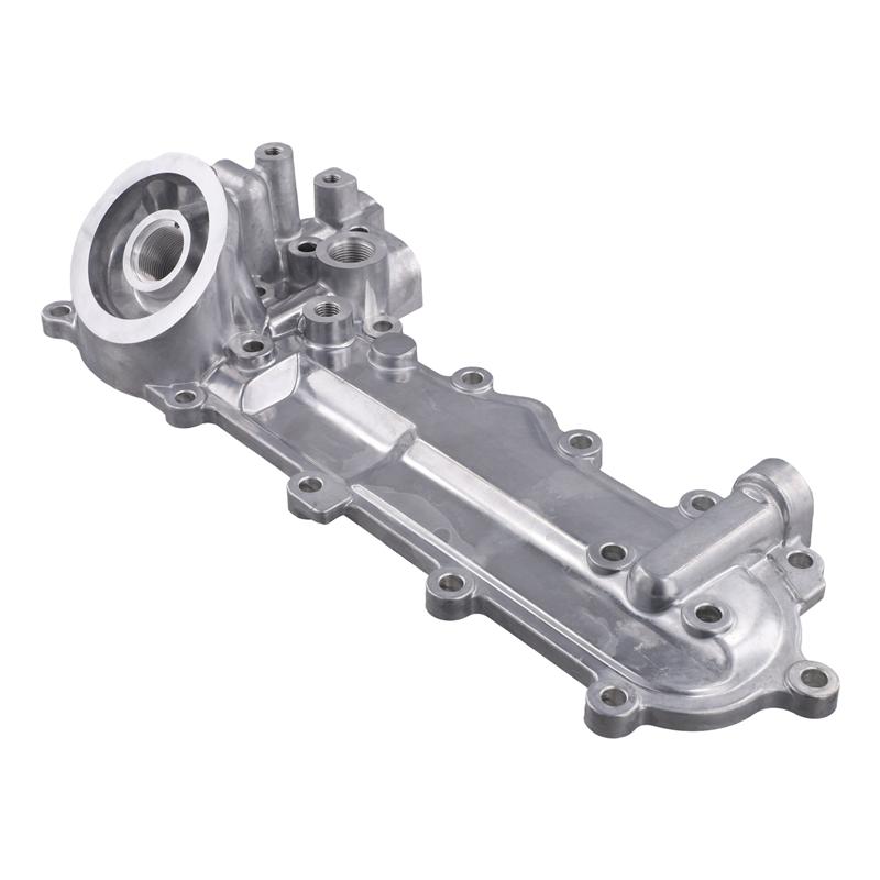 A16P-Excavator Engine Parts Oil Radiator Side Cover 15721-17012 Fits For Toyota 1HZ Engine