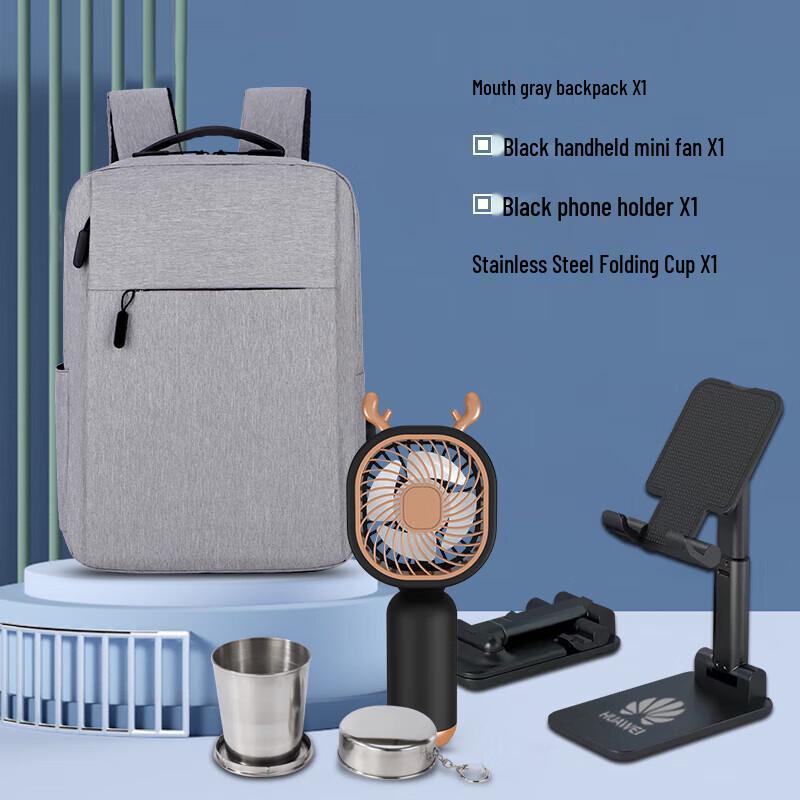 PYKR Executive Gift Set with Insulated Tumbler, Backpack & Tech Accessories