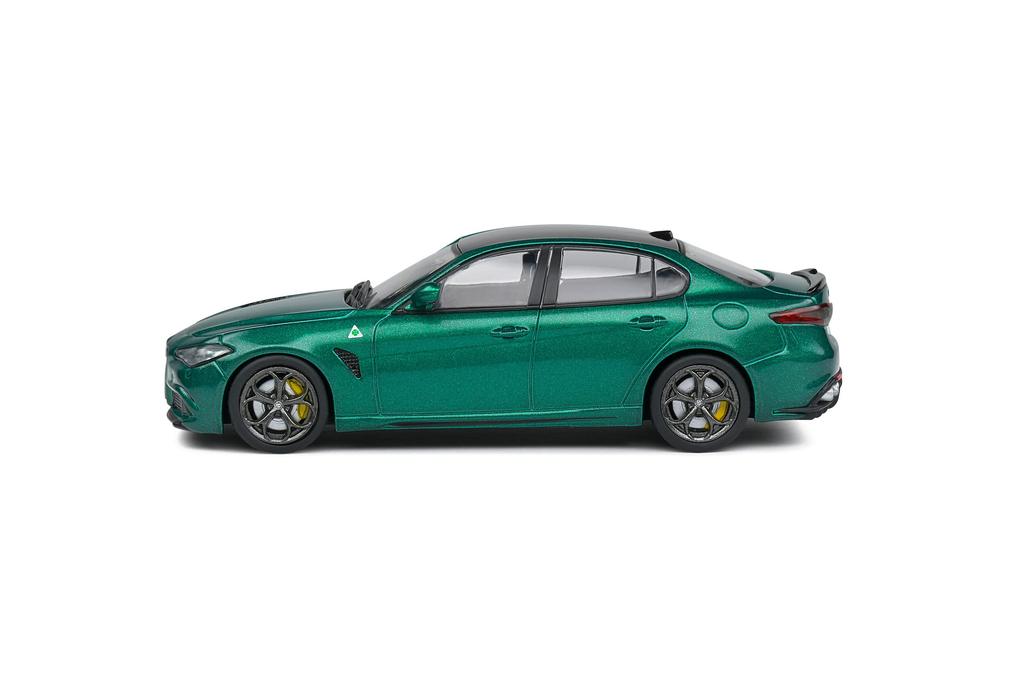 Solido Alfa Romeo Giulia Quadrifoglio 2016 Grønn Solido GIULIA QUADRIFOGLIO 1/43 [Vare]