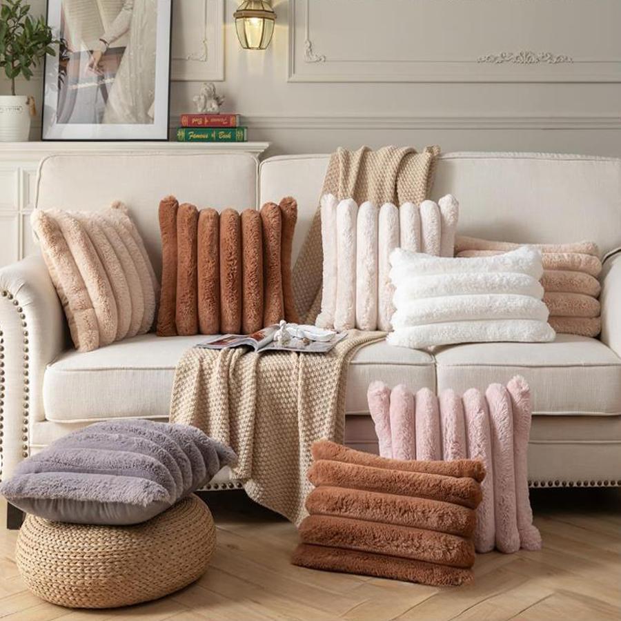 Soft Plush Cushions, Comfortable Sofa and Bedroom Pillows, Available In a Variety of Sizes and Colors. (Pillow Insert Not Included)