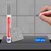 Vodotěsné bílé spárovací dlaždice Pen Wall Spárovací Restorer Mark, Keramické dlaždice Krásný šev, Kuchyň a koupelna Změna barvy ševů na stěně
