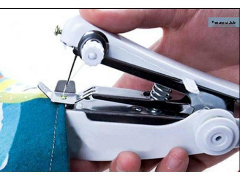 Portable Handheld Mini Sewing Machine for Household and Travel Use