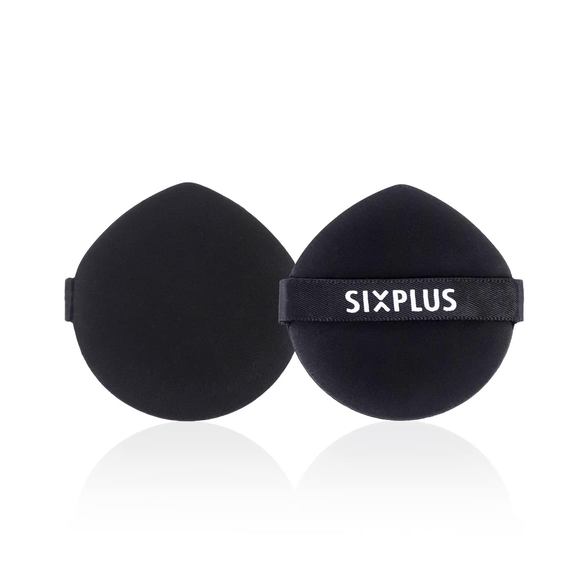 

SIXPLUS Sponge Puff 2 pieces Drop-shaped Multifunctional Makeup Cosmetic Cushion Foundation Expands Water Wet Dry Usable Double-sided Soft Durable