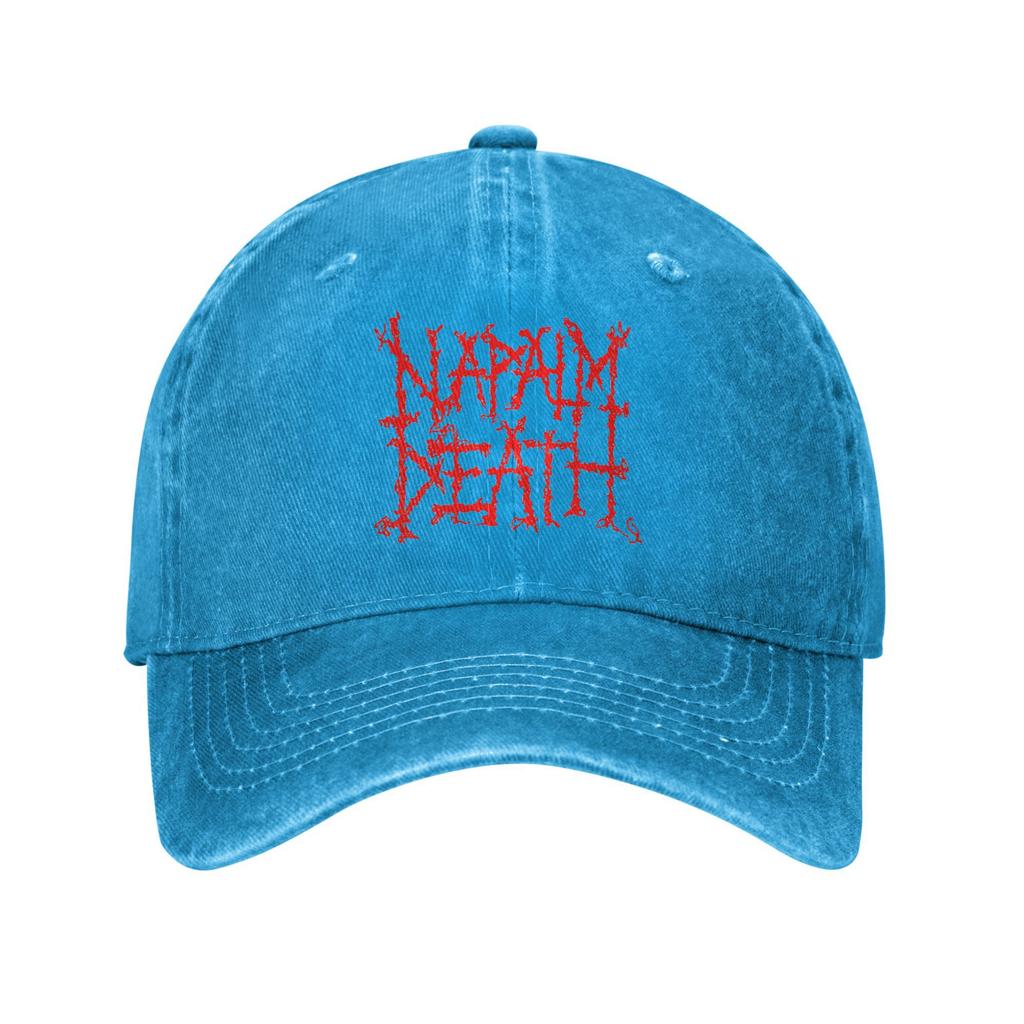 Napalm Death Band Trucker Hats Accessories For Unisex Women Baseball Cap Heavy Metal Vintage Headwear Cap Adjustable