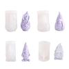 Gnome Candle Silicone Mold for DIY Candle Soap Plaster Christmas Gnome Ornament