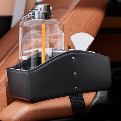 Multifunctional Car Armrest Storage Box Universal Water Cup Holder Car Tissue Box  Umbrella