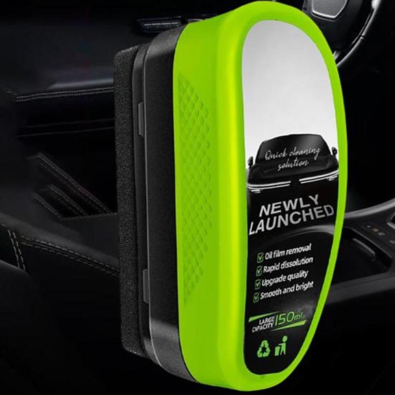Cepillo limpiador de película de aceite para automóviles, potente removedor de película de aceite para vidrios de automóviles, parabrisas