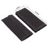 2pcs/Pair New Baby Stroller Accessories Carriage Front Handle Pram Black Neoprene Magic Tape Bumper Bar Cover