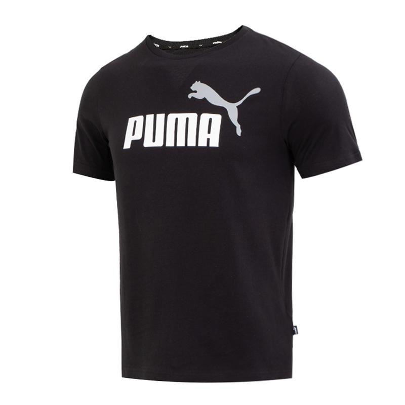 PUMA ESS+2 Col T Shirt Men s Black 847666-61 L