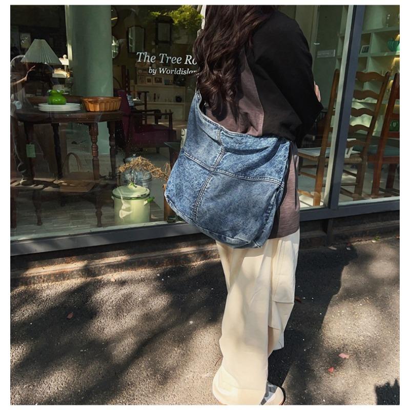 New Casual Denim Bag, Versatile Shoulder Bag