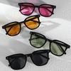 4pcs Women's Plastic Fashion Glasses Suitable for Daily Travel Vacation Wedding Season
