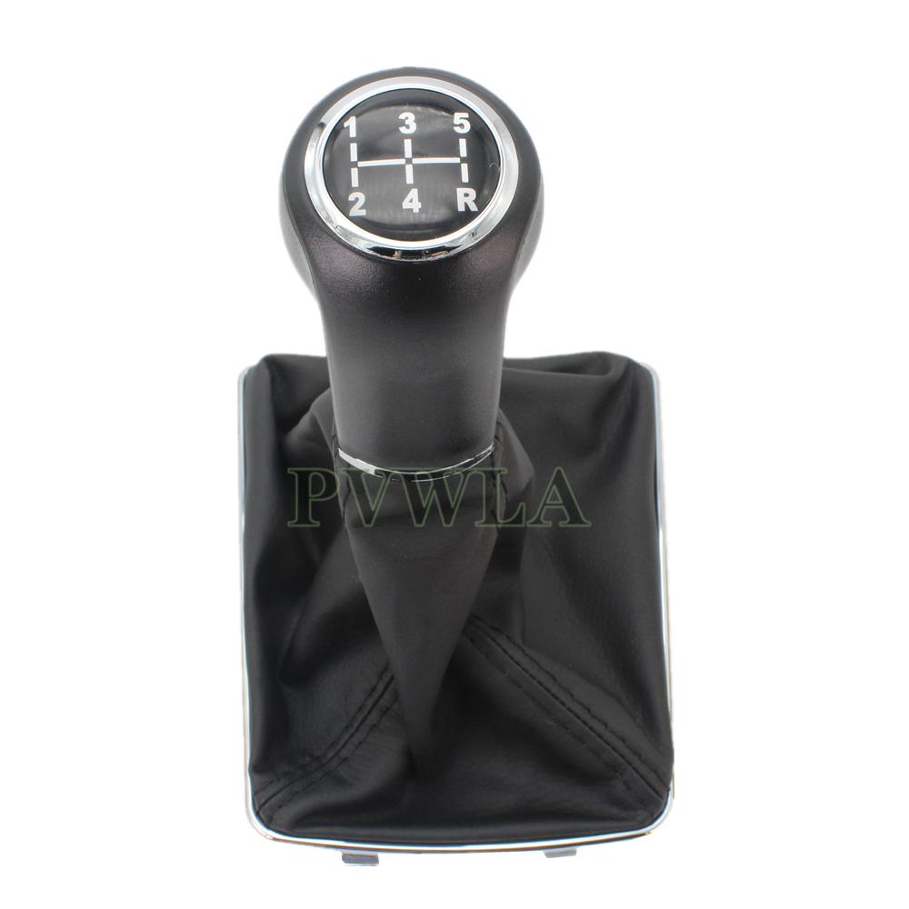 Car-Stying 5/6 Speed Car Stick Gear Shift Knob With PU Leather Boot For OPEL ASTRA H 2004 2005 2006 2007 2008 2009