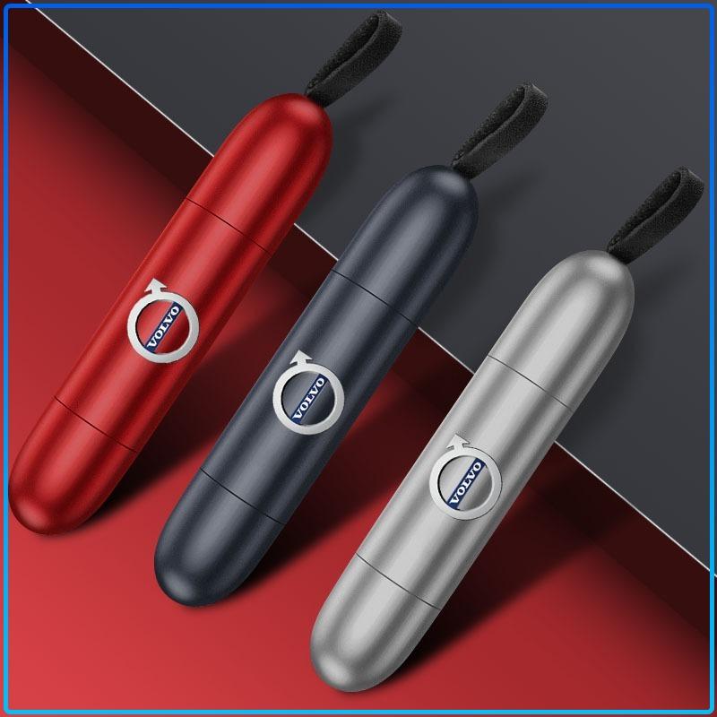 For Volvo XC90 XC60 XC70 XC40 V90 V60 V40 C70 C30 S80 Car Logo Car Safety Hammer Emergency Window Breaker Seat Belt Cutting Machine