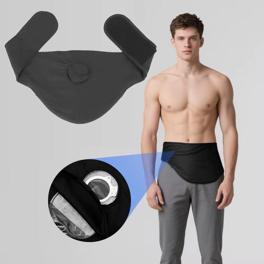 Soft Breathable Stoma Support Belt Adjustable Ostomy Pouch Protector Ostomy Bag Cover  For Women