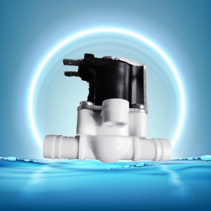 Upgraded Solenoid Water Valve Outlet Water Solenoid Valve with Double Core Structure Compact Size for Water Dispener