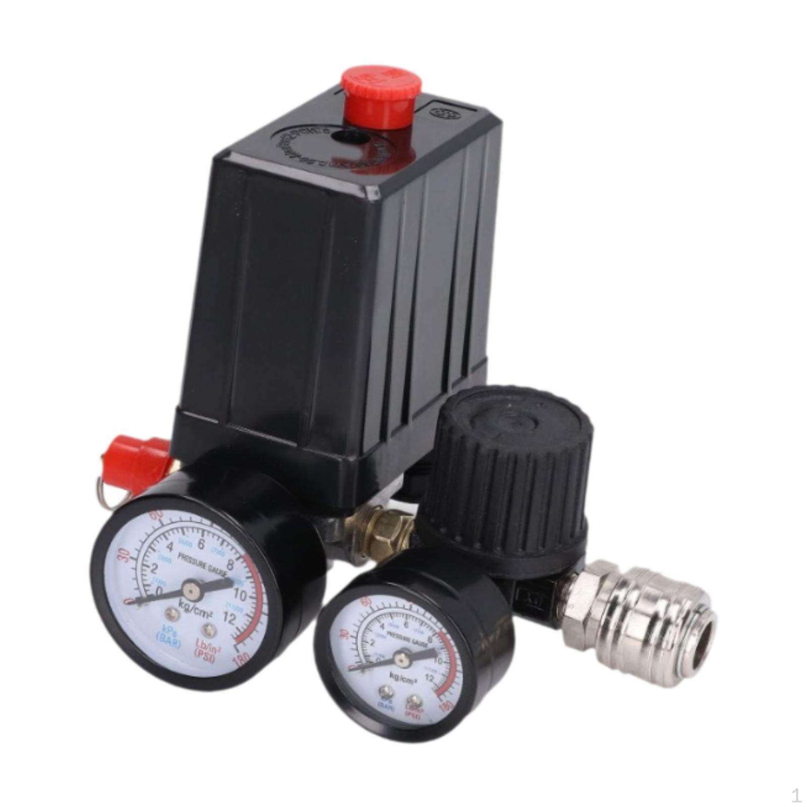 

4 Hole Air Compressor Switch Component for Pressure Regulation 15cmx10cm