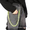 [ZYAS] Abnehmbarer Punk-Hüftketten-Gürtel Hosenkette Für Damen Herren Jeans-Gürtel Kettenhose Coole Rock-Kette Hiphop Sommer Schmuck
