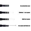 3-in-1 Endoscope Camera Otoscope Ear Nose Mouth Inspection Borescope Camera with 6LEDs Adjustable