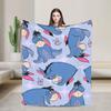 Winnie the Pooh Eeyore Fleece Throw Blanket Blankets for Bed Outdoor Warm Bedroom Quilt