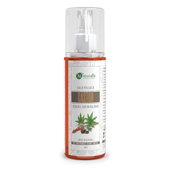 Naturalis Essence Of Nature 4er-Pack Rizinus/Kokos/Rose Marry (Rizinus & Kokosnuss je 200 ml)(Rose Marry Öl & Teebaumöl je 10 ml)
