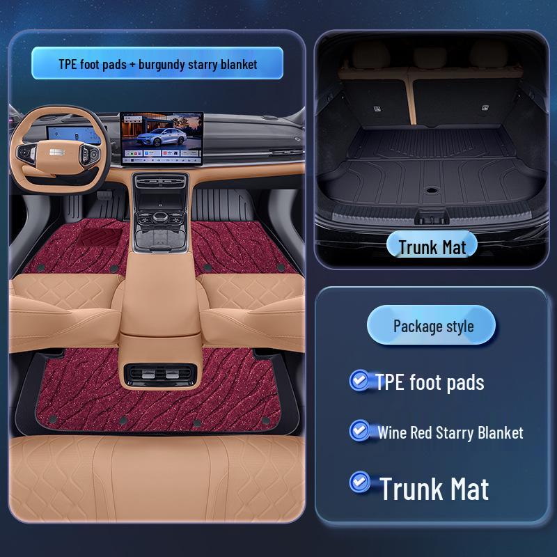 Galaxy A7 TPE2025 Geely Car Floor Mats - Interior Modification Accessories