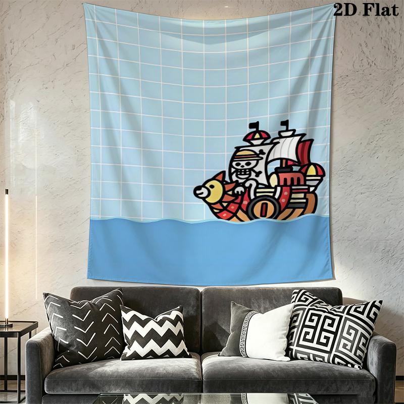 One Piece Wall Tapestry Aesthetic Wall Hanging Printed Fabric Blanket Decorative Tapestries for Bedroom Living Room Home Decor