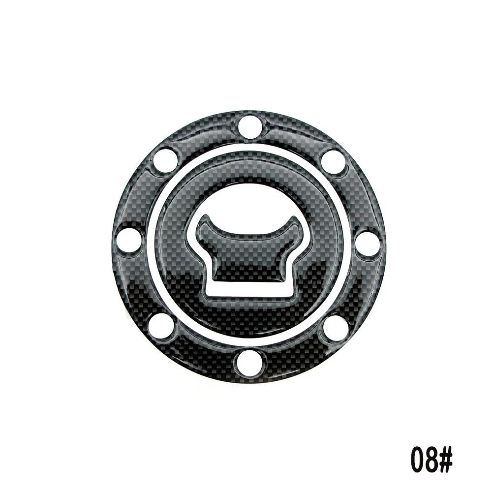 3D Samolepka na víčko palivové nádrže motocyklu z uhlíkových vláken Samolepka na podložku nádrže Samolepka na podložku nádrže Ochranná samolepka pro Honda Suzuki Kawasaki Yamaha