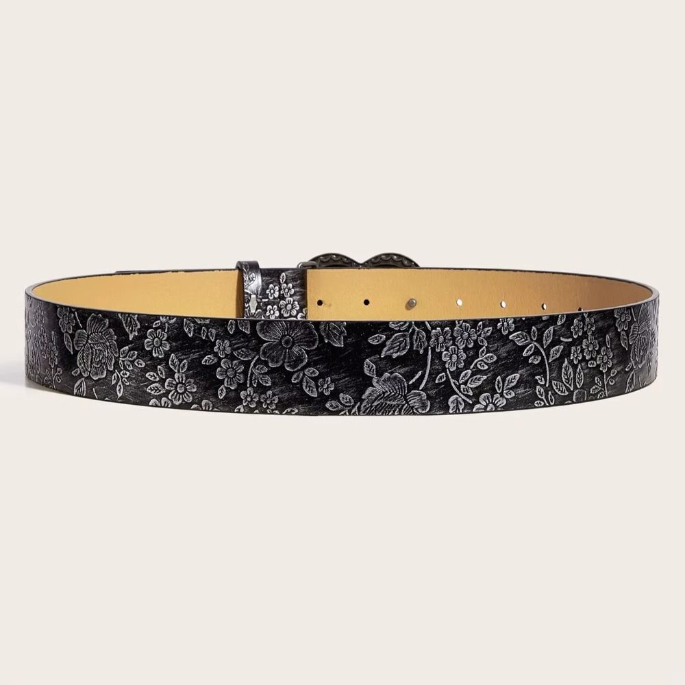 Casual Jeans PU Leather Belt PU Leather Vintage Belts Hot Women Belt  Women Girls