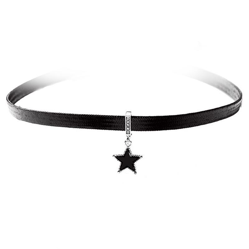 Collier ras du cou polyvalent style coréen pour femmes