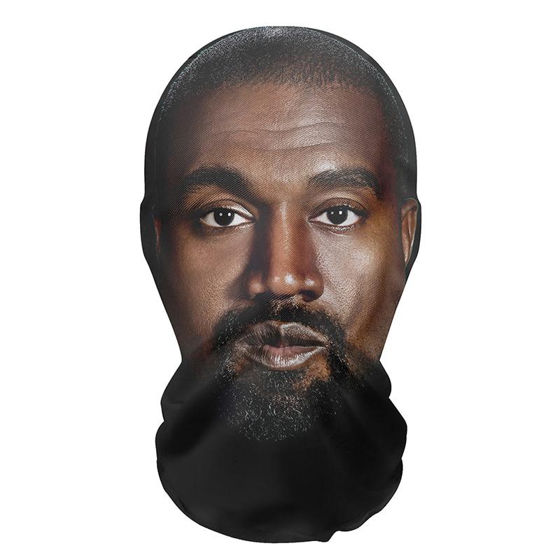 3D Printed Cosplay Headwear Fashion Elastic Mesh Full Face Mask Realistic Funny Cosplay Props Halloween Decor Unisex Men Women