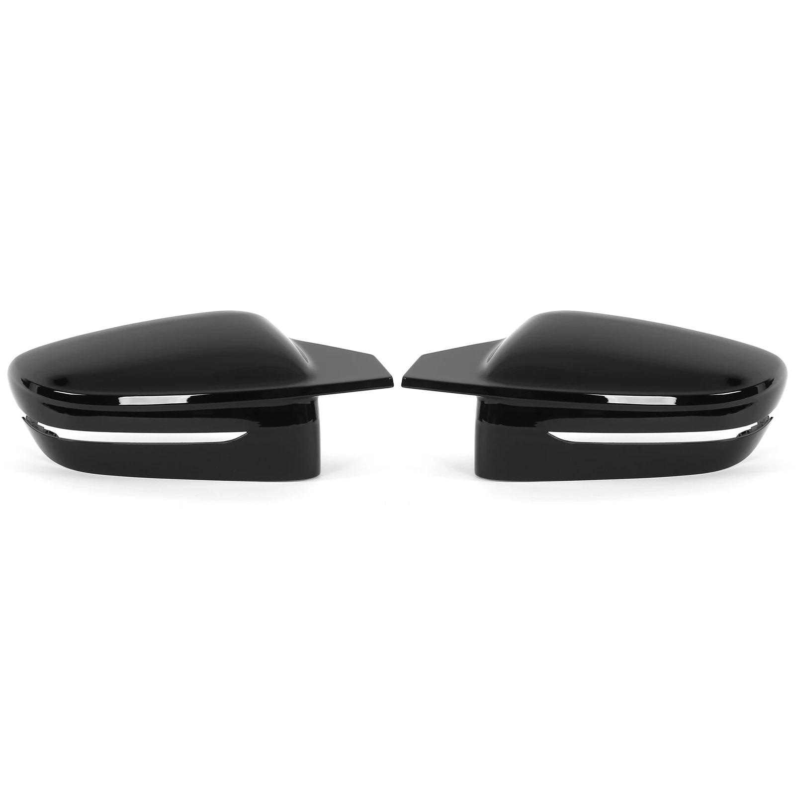 

Rearview Mirror Trim Cover LHD for G80 M3 Gloss Black Mirror Caps Cover Replacement for 3 4 5 Series G20 G22 G30 G11 G14 чорний