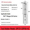 Deep Hole Internal Thread Milling Cutter with Coolant, Imperial/Metric Shank, US 11UI/16UI