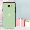 Green Aesthetic Cover For Samsung Galaxy J4 J6 Plus A6 A7 A8 A9 J8 2018 J1 J3 J5 J7 2016 A3 A5 2017 Case