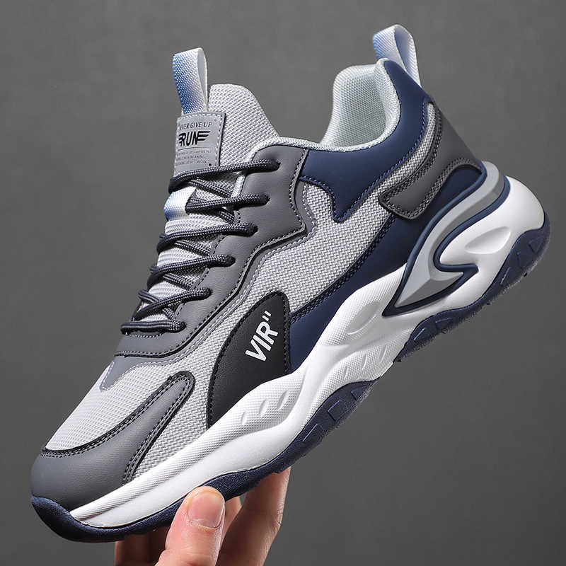 Fashion Lace-up Chunky Tennis For Men Flats Gym Shoes Mens Black Male Sneakers Sports Twnis New Fast Imported Baskettes Shoose