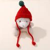 Candy Color Animal Doll Hat Cute Casual Wear Hat High Quality Mini Knitted Hats  for Skirt