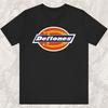 Vintagové Deftones Dickies Logo Pevné Bavlněné Černé Tričko Plná Velikost Pro Muže Unisex Tričko