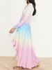 Summer Elegant Bodycon Maxi Dress Y2k Printed Boho Party Club Dresses Sexy Women Robe Femme
