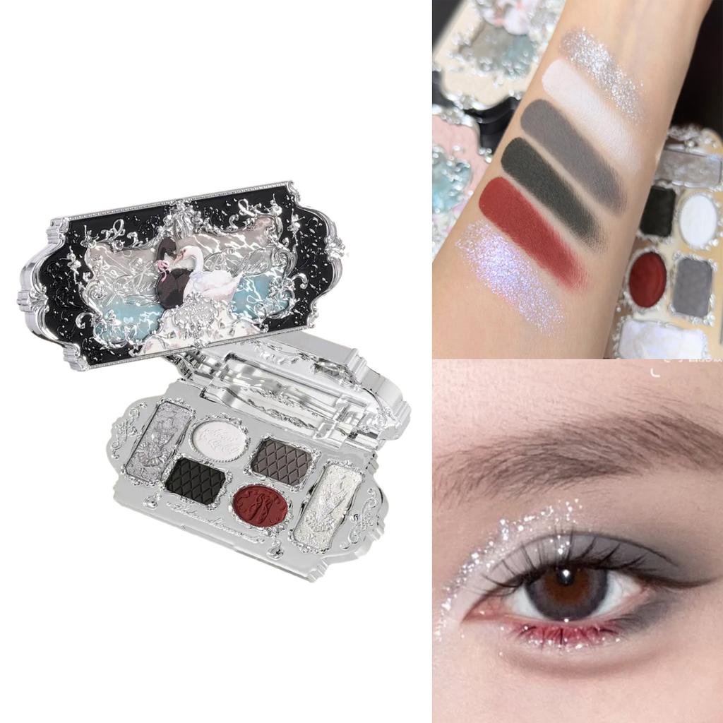 Flower Knows 2026 Bunny Garden Oogschaduw Palet Schattig Konijn Thema Alles-in-één Cosmetische Collectie met Blush & Highlighter