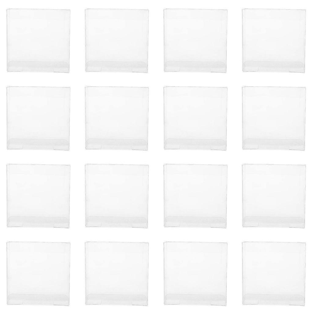 Transparent Plastic Treasure Box PVC Chocolate Packaging Boxes for Holding 50Pcs