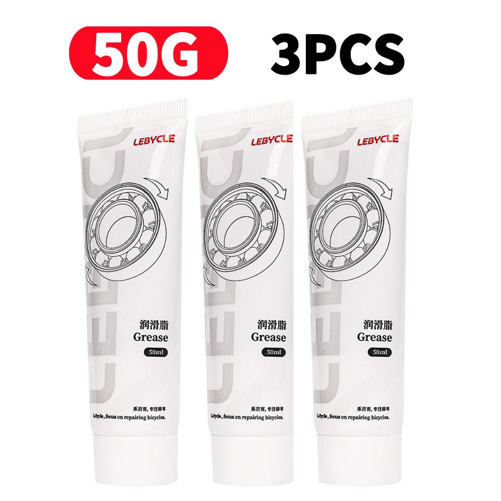 1-5Pcs Bicycle Grease Lubricant Bicycle Aluminum Grease Gun Bicycle Oil Lubricant Bike Ball Bearing Lubricant Grease Syringes