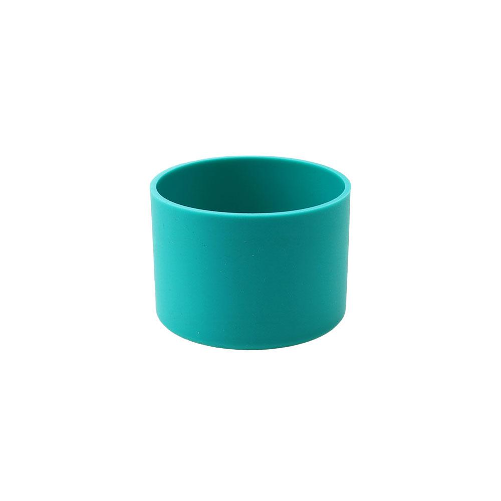 17 Colors 5.5CM Silicone Cup Bottom Cover 55MM Bottle Cover Cup Heat Insulation Bottom Cover Anti Slip Bottle Sleeve Sheath