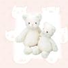 Adorable White Cat Plush Toy Cute Cat Doll Birthday Gift For Girls Soft Comfort Cushion