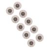 10pcs Hearing Device Domes Sound Amplifier Small Open Black Ear Tips Accessories for Phonak 6mm