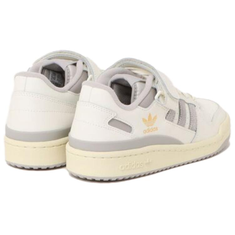 Adidas Forum Low Off White Grey Sand Unisex Sneakers Cream Clear-Sky IH7635