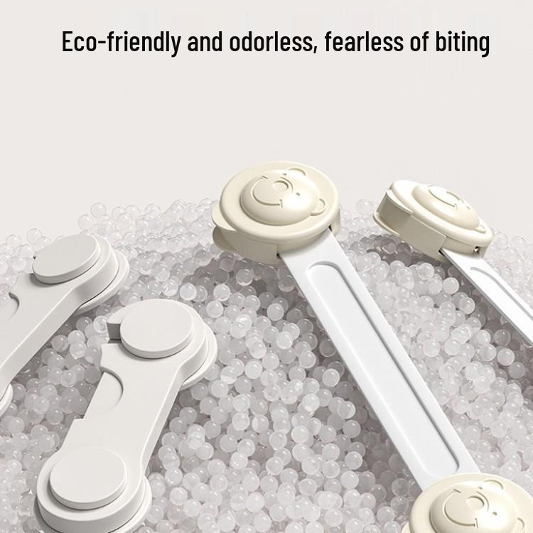 Child Safety Drawer and Door Lock - Anti-Pinch, Anti-Open Protection for Cabinets and Refrigerators